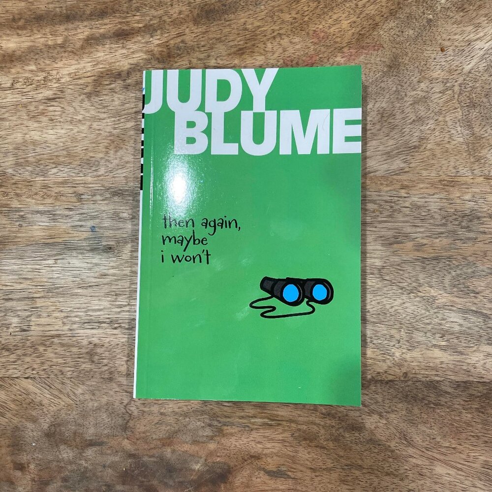 5/$20 NEW Judy Blume Then Again, Maybe I Won't Book